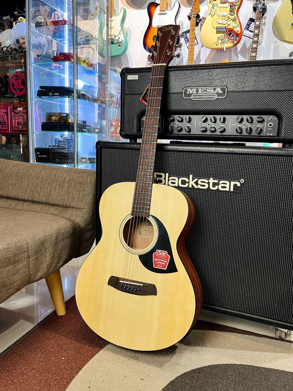 Gitar Akustik Elektrik Cetta CC23E N