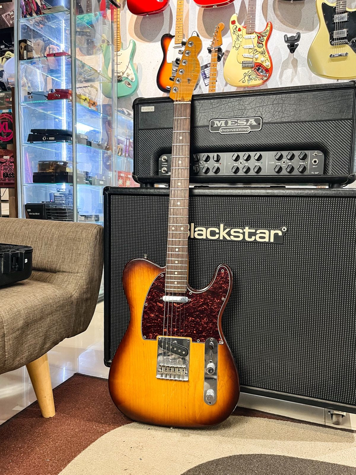 FENDER TELECASTER AMERICAN STANDARD SPECIAL EDITION ASH BODY 2016