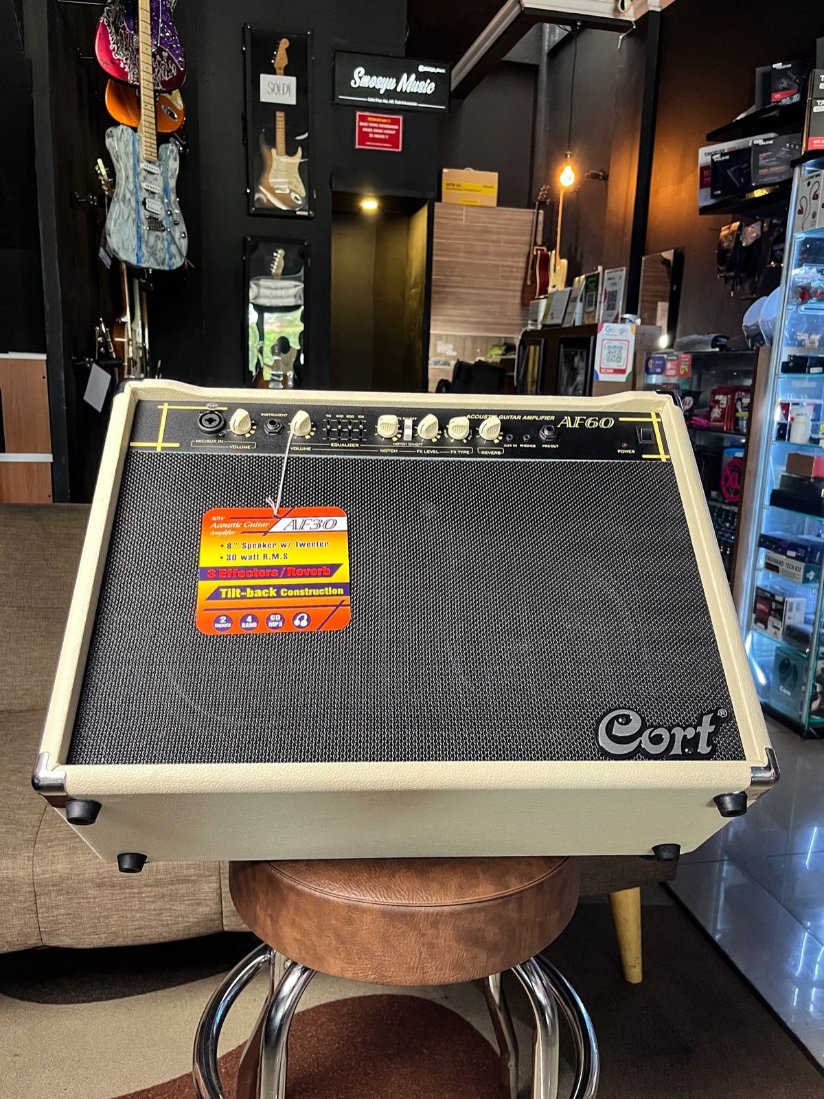 CORT ACOUSTIC GUITAR AMP AF60