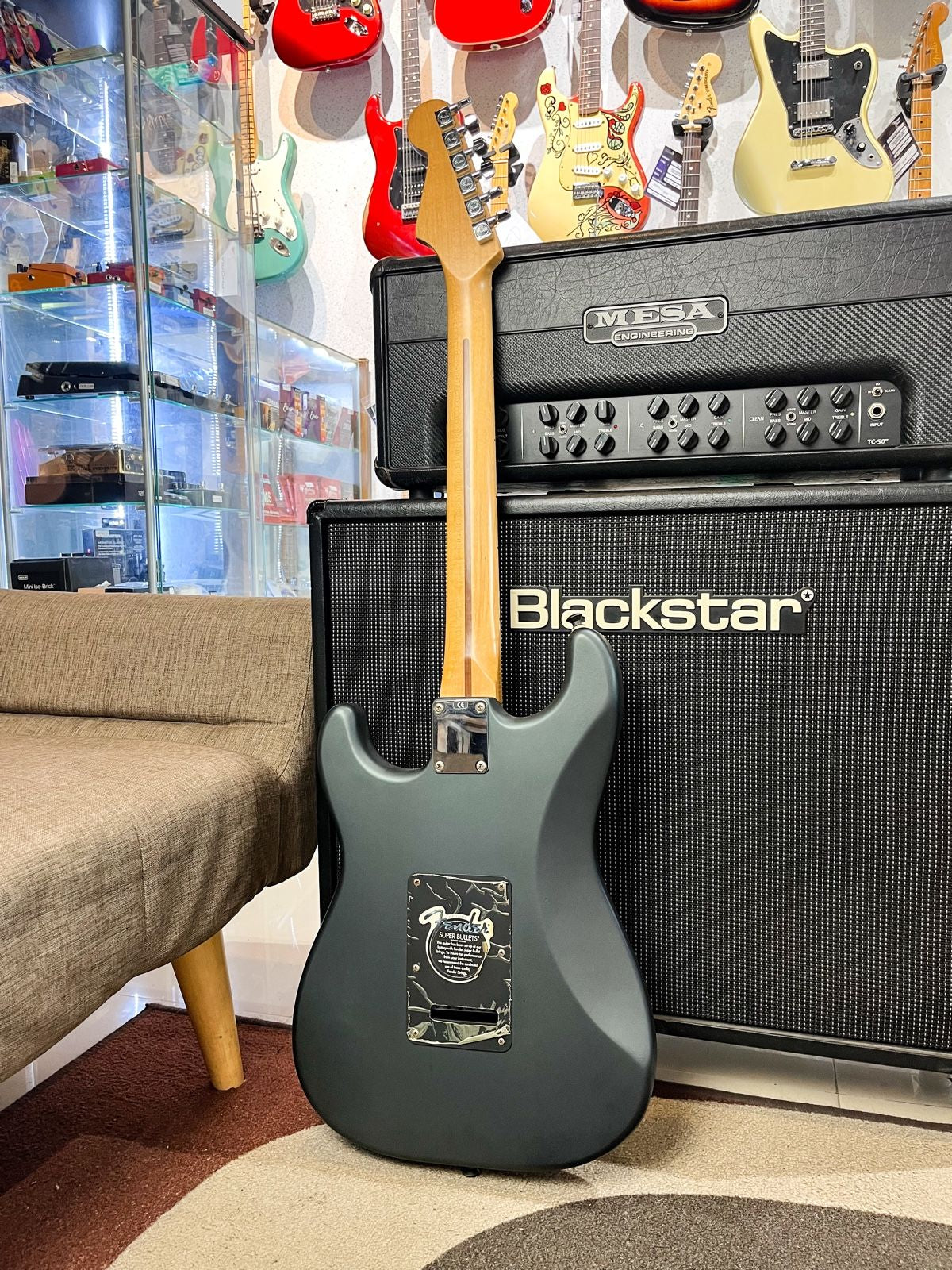 Fender Stratocaster Standard FSR Gun Metallic 2004