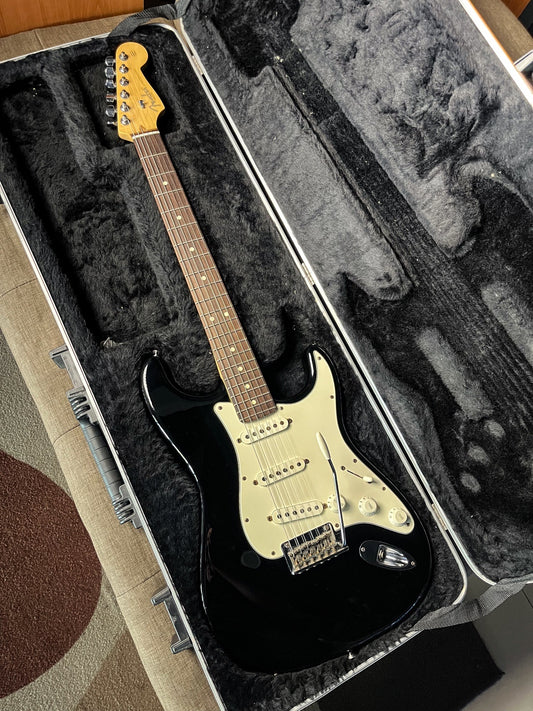 Fender stratocaster american standard black 2011