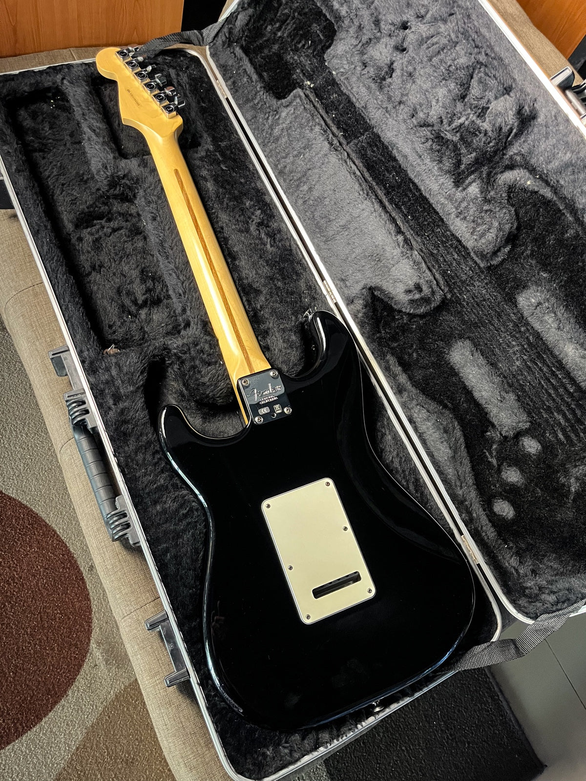 Fender stratocaster american standard black 2011