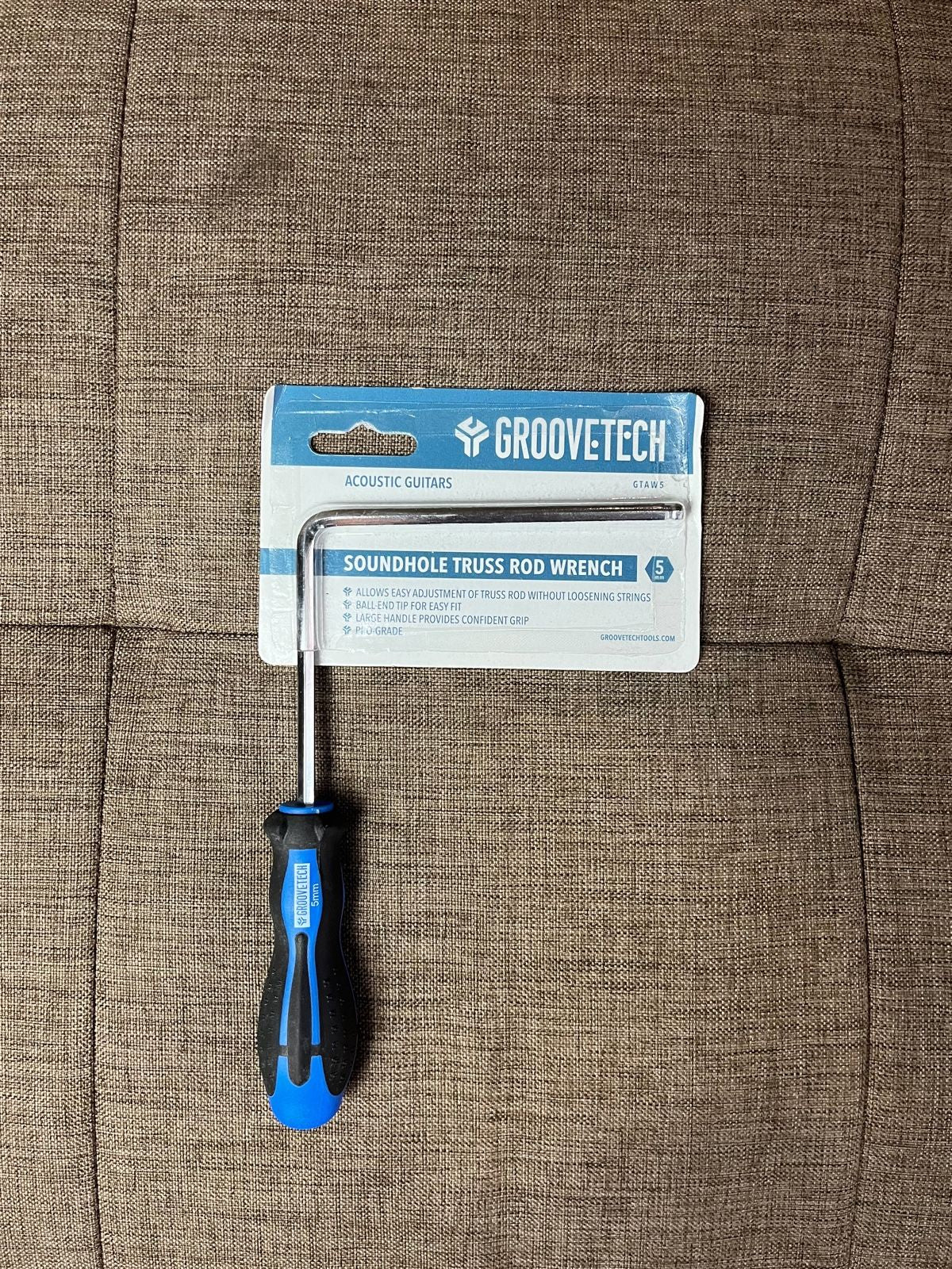 GROOVETECH SOUND HOLE TRUSS ROD WRENCH - 5mm GTAW4