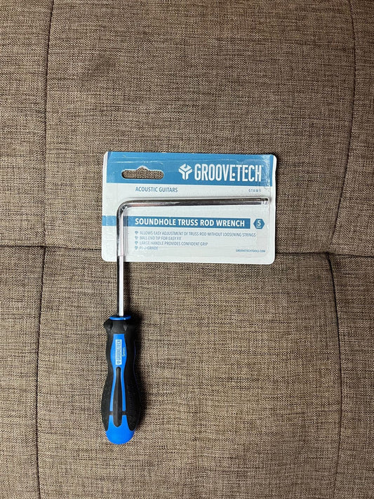 GROOVETECH SOUND HOLE TRUSS ROD WRENCH - 5mm GTAW4