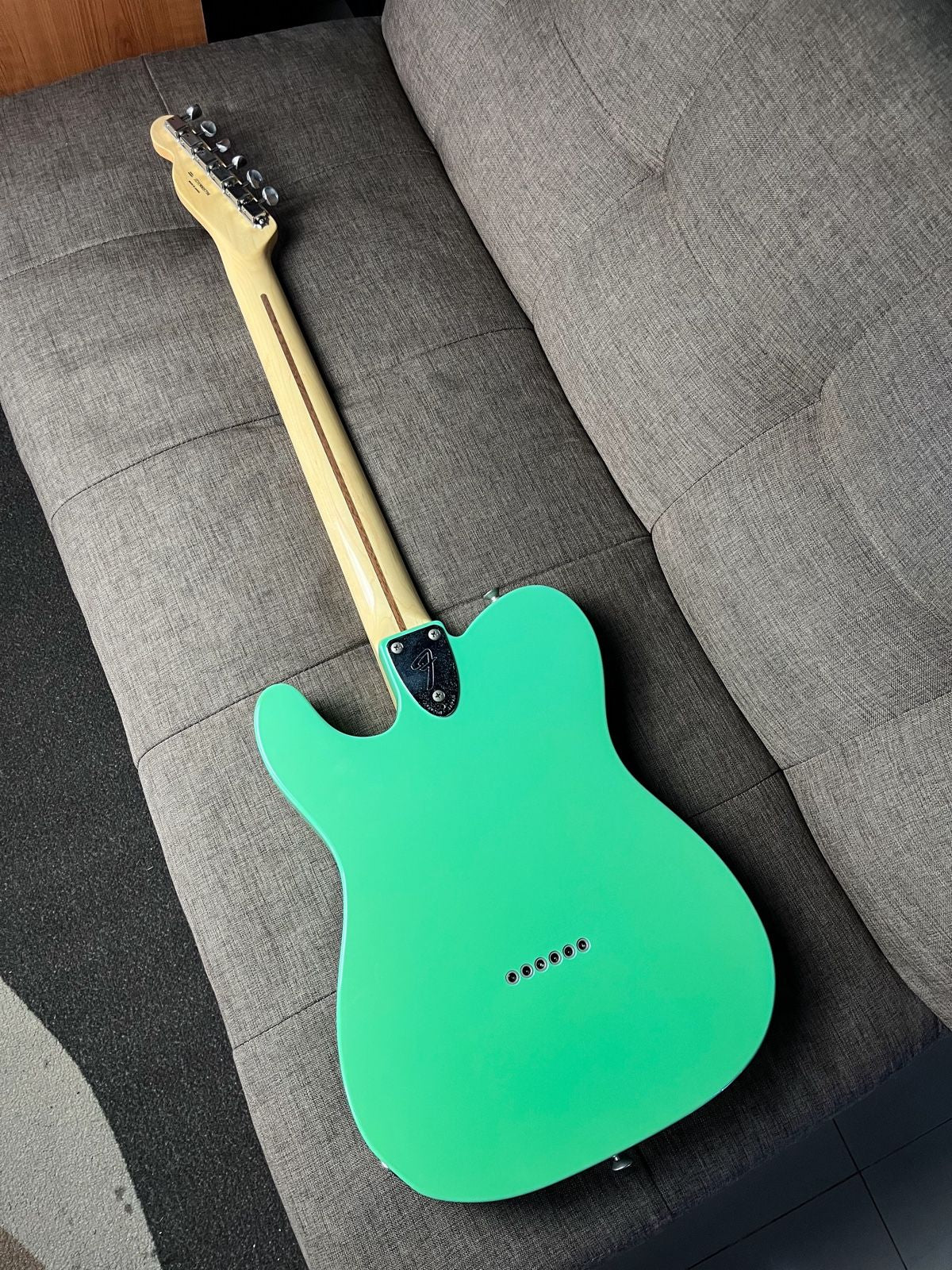Fender telecaster traditional thinline 72 japan seafom green