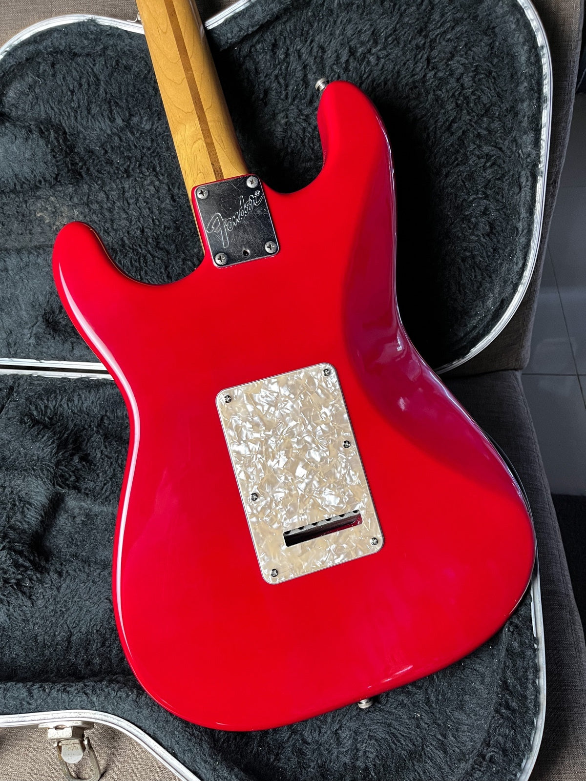 Fender stratocaster american standard 1993 candy apple red