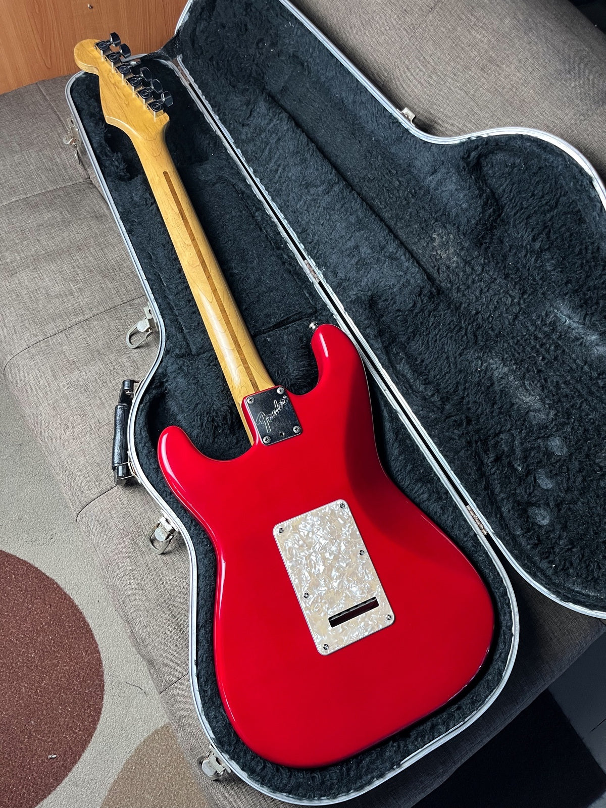 Fender stratocaster american standard 1993 candy apple red