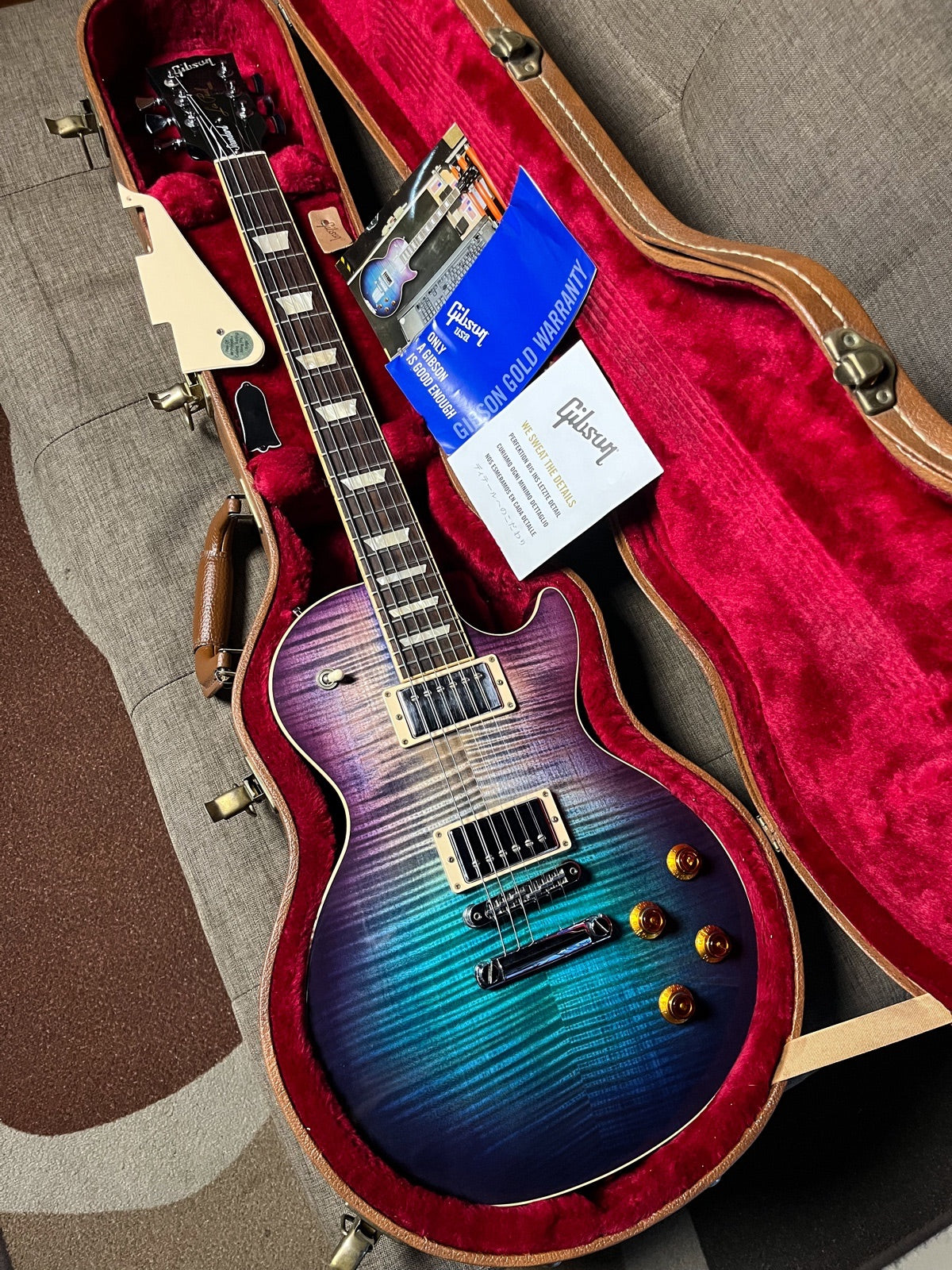 Gibson Lespaul Standard HP Blue Burst