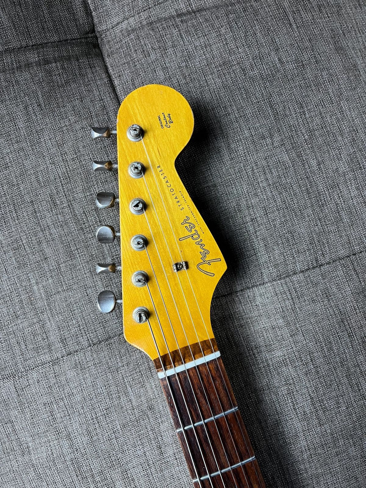 Fender stratocaster st 62 tx black relic Japan