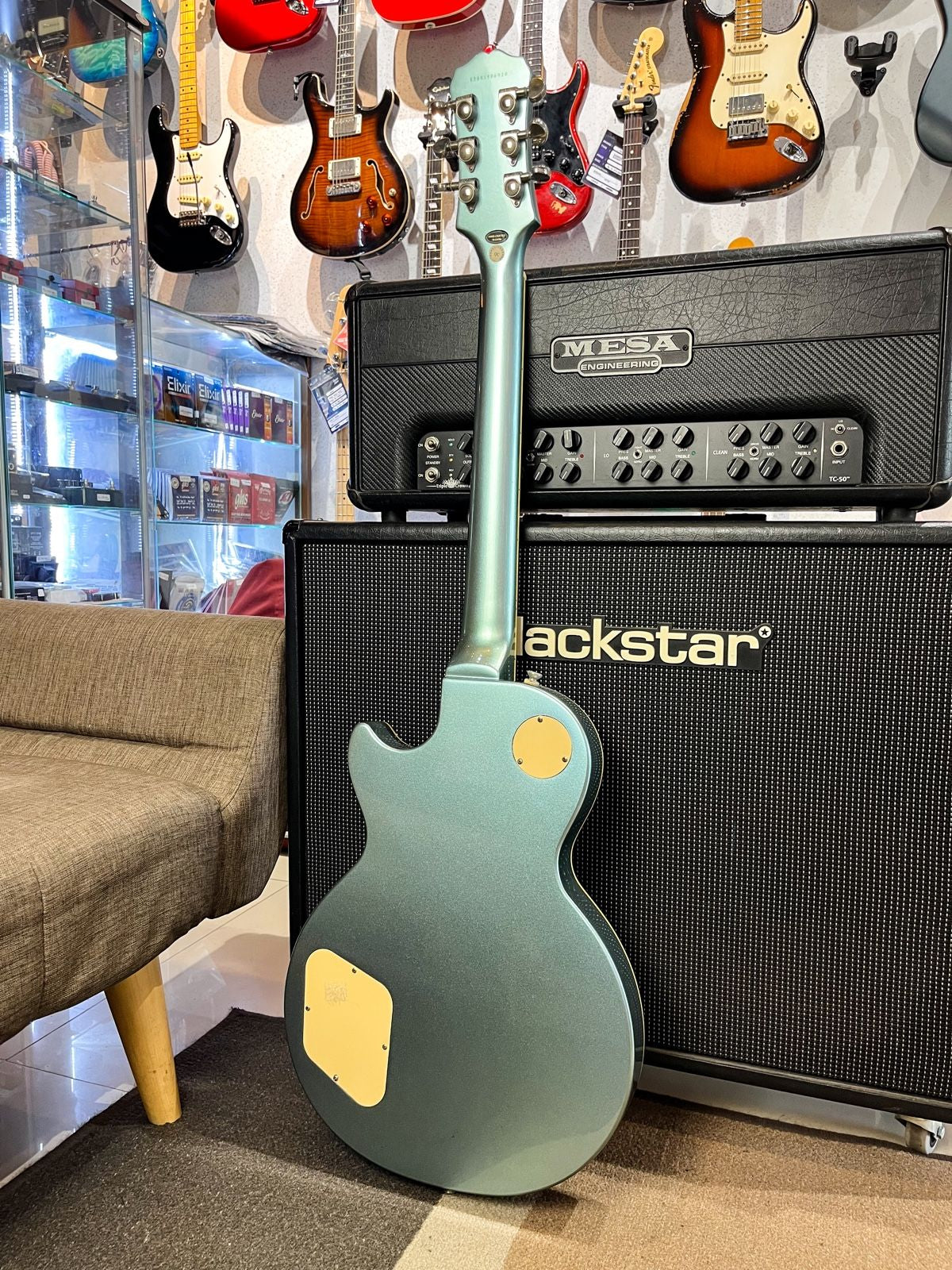 Epiphone Lespaul Standard Pelham Blue