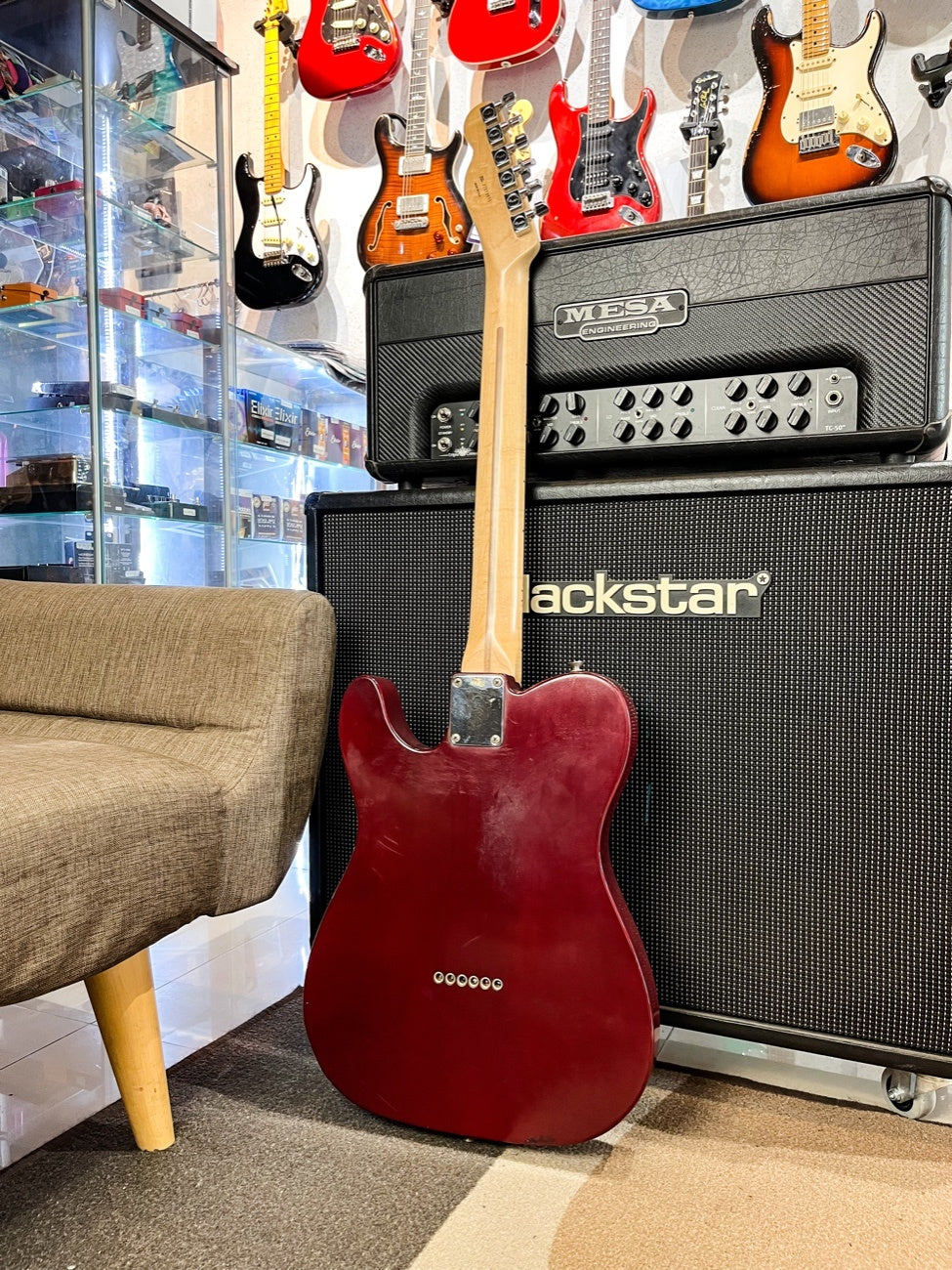 Fender Telecaster Highway One Red Wine