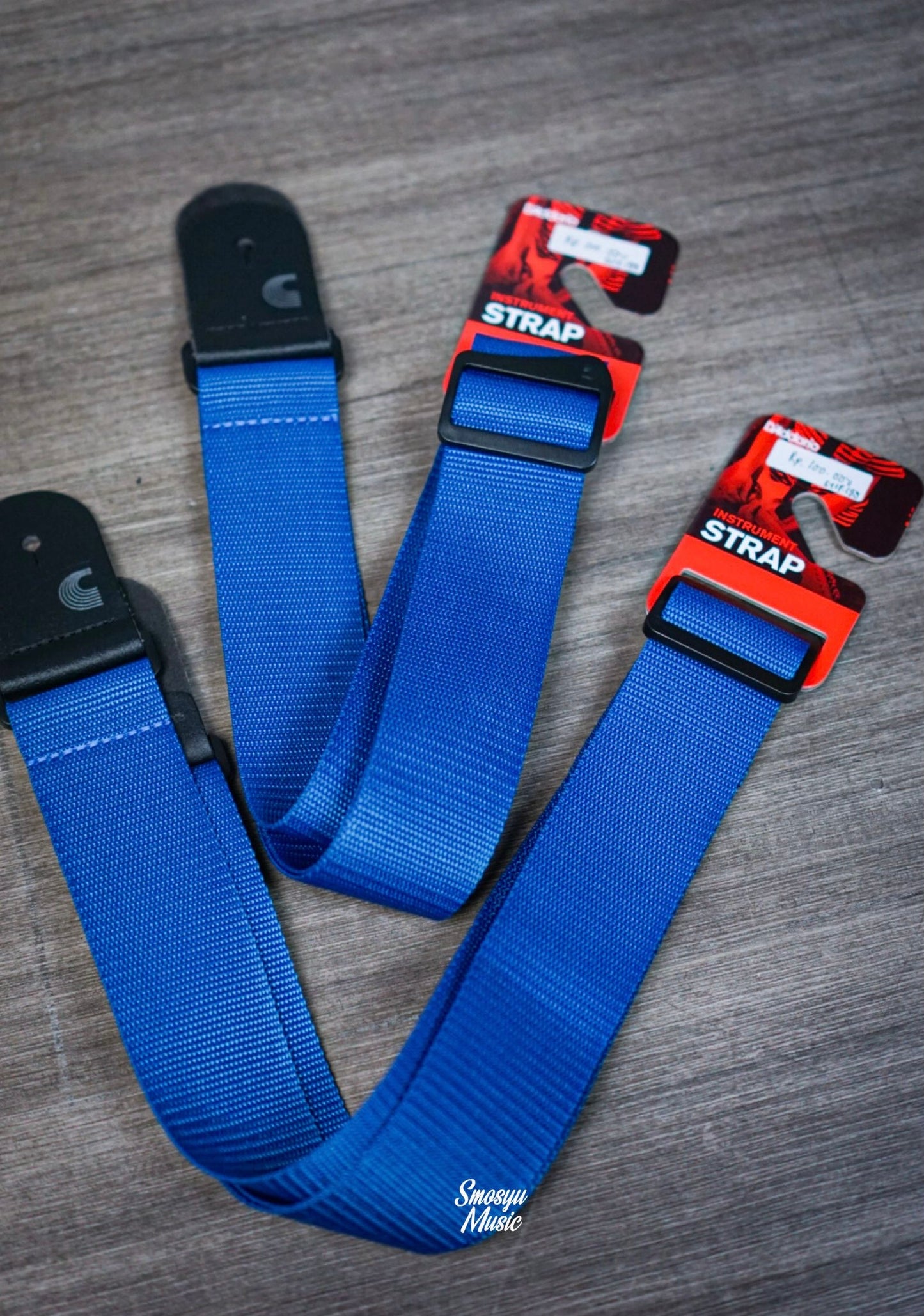 Straps Planet Waves D’Addario Leather ENDS BLUE