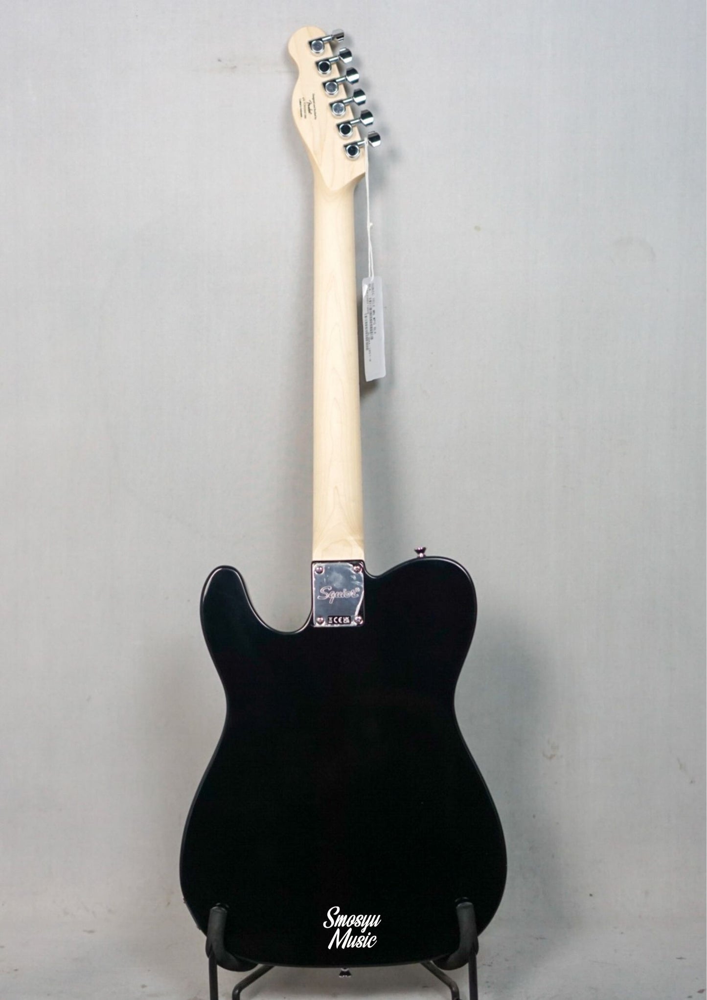 Squier Sonic Telecaster White Pickguard Maple FB Black