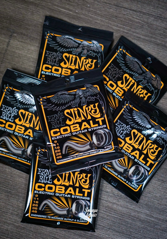 Senar Ernie Ball Hybrid Slinky Cobalt Electric Guitar Strings 09-46