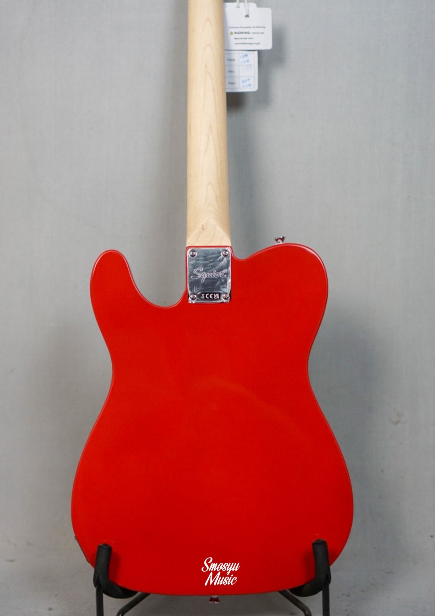 Squier Sonic Telecaster Black Pickguard Laurel FB Torino Red