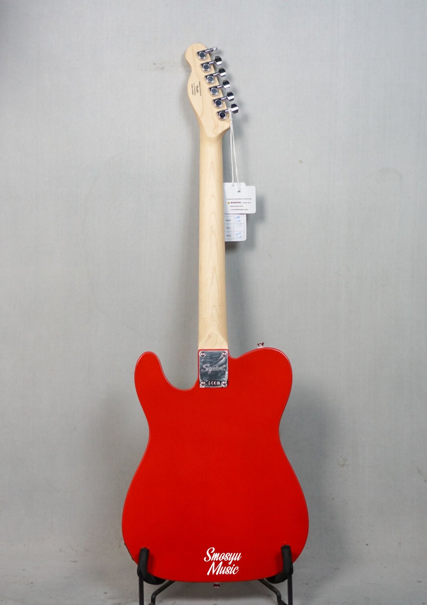 Squier Sonic Telecaster Black Pickguard Laurel FB Torino Red