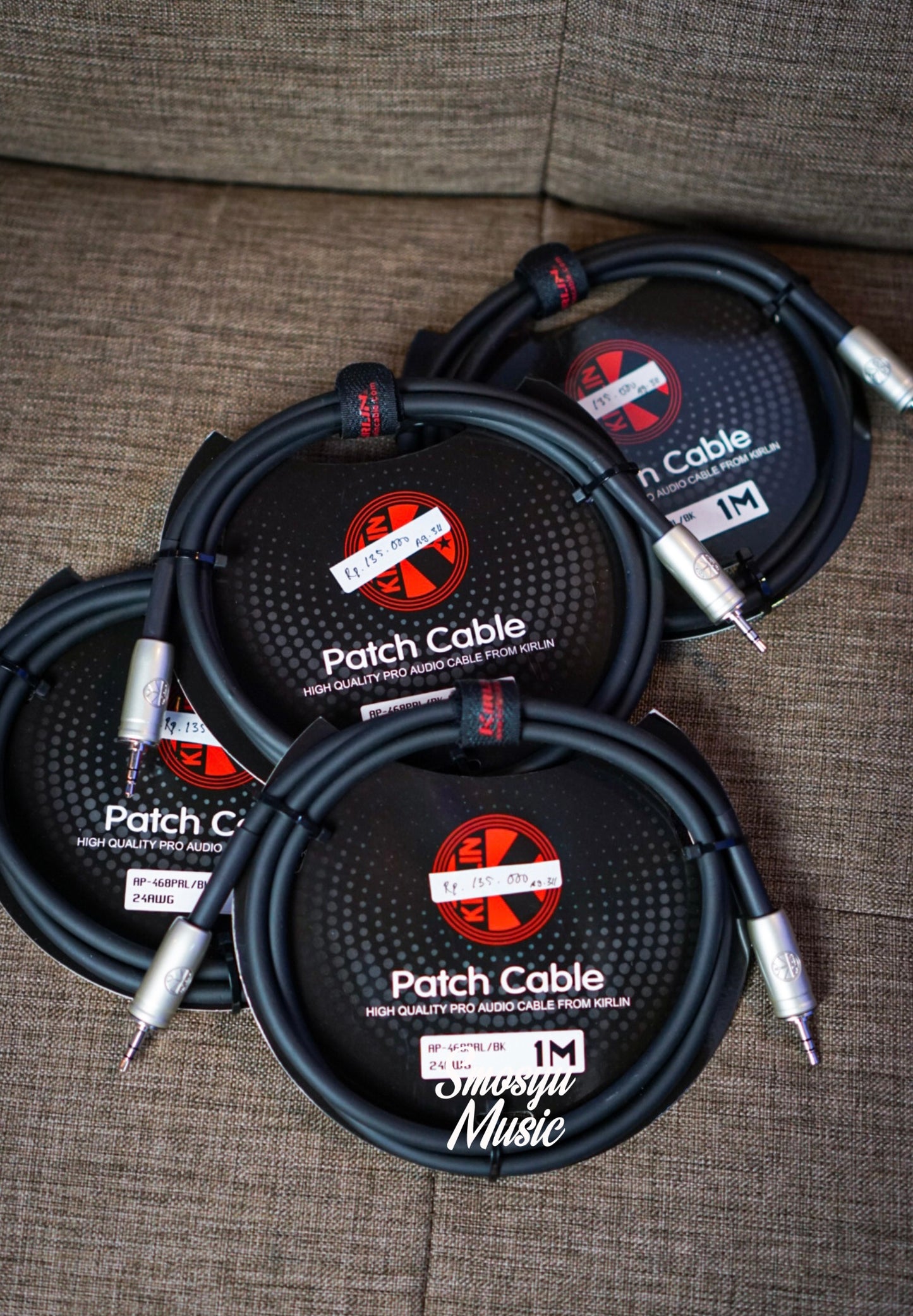 Kabel Patch Cable Kirlin AP-468PRL/BK 1M