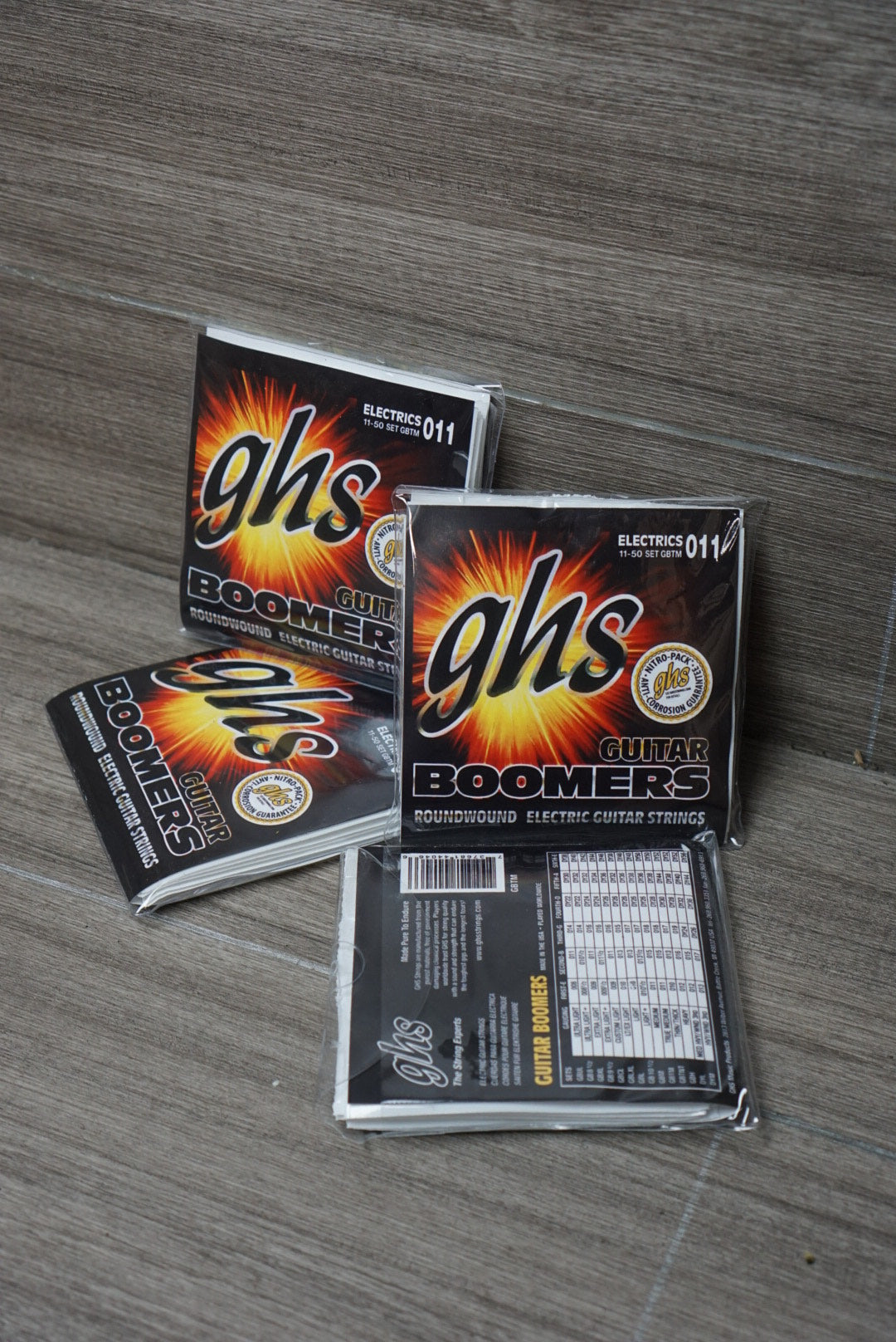 SENAR GHS BOOMERS ELECTRIC GUITAR STRINGS 11-50