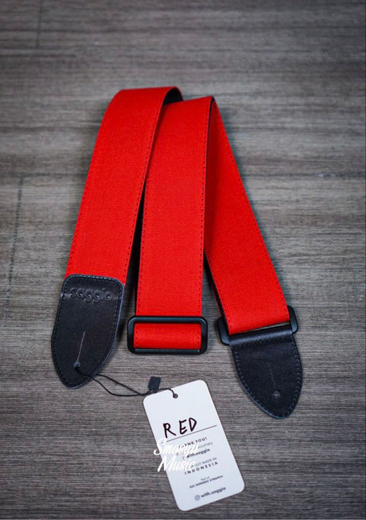 Strap Guitar Saggio Red