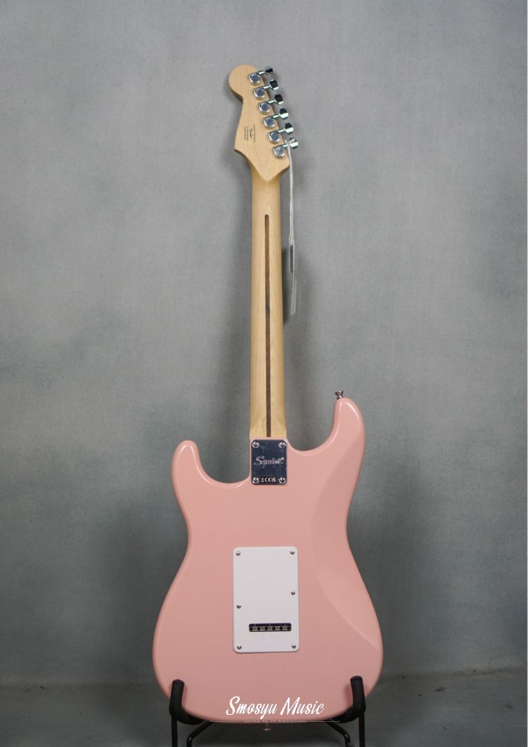 Squier Bullet HSS Stratocaster Laurel FB Shell Pink