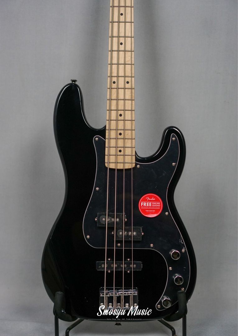 Squier Affinity Series Precision PJ BASS MapLe FB Black