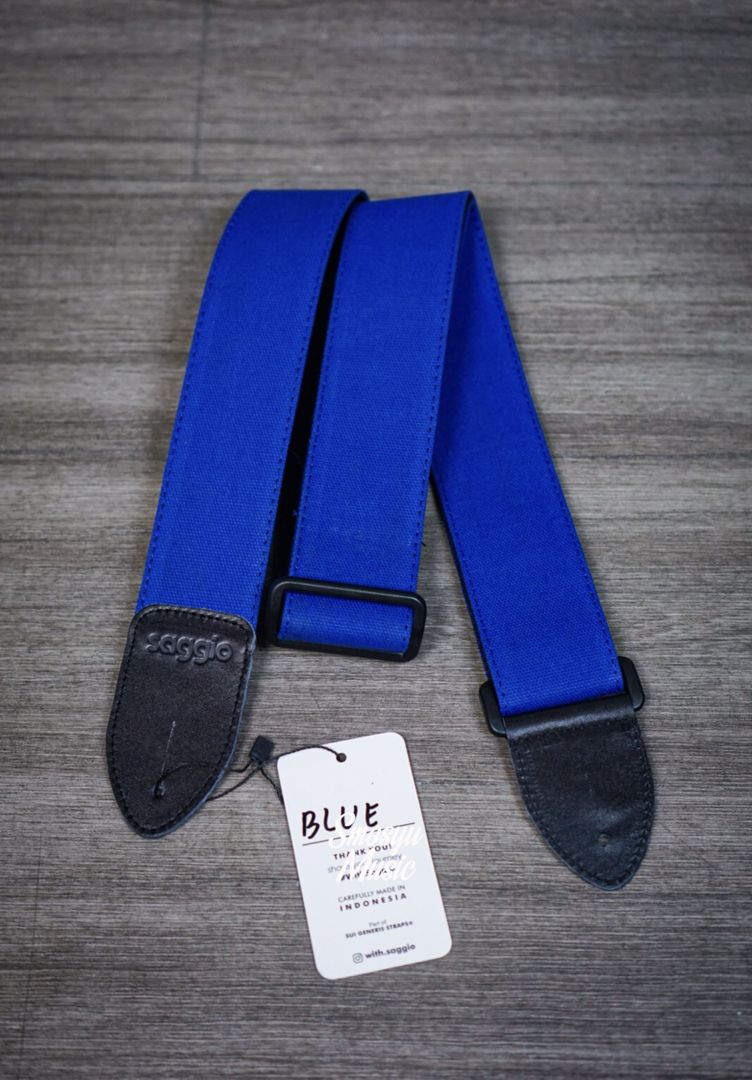 Strap Guitar Saggio Blue