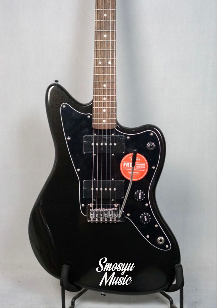 Squier FSR Affinity Series Jazzmaster Laurel FB Metallic Black