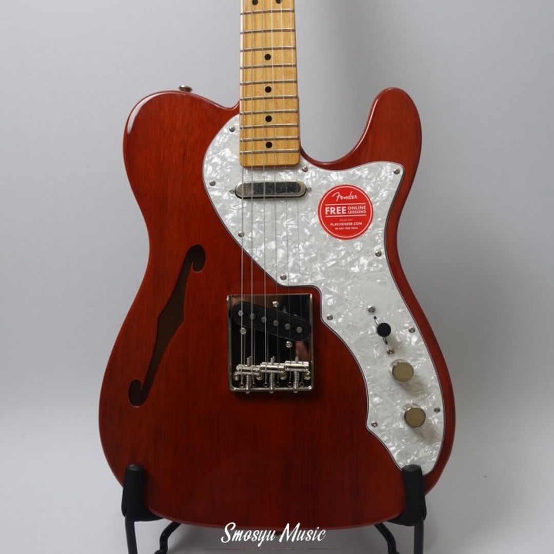 Squier Classic Vibe 60s Telecaster Thinline Maple FB Natural