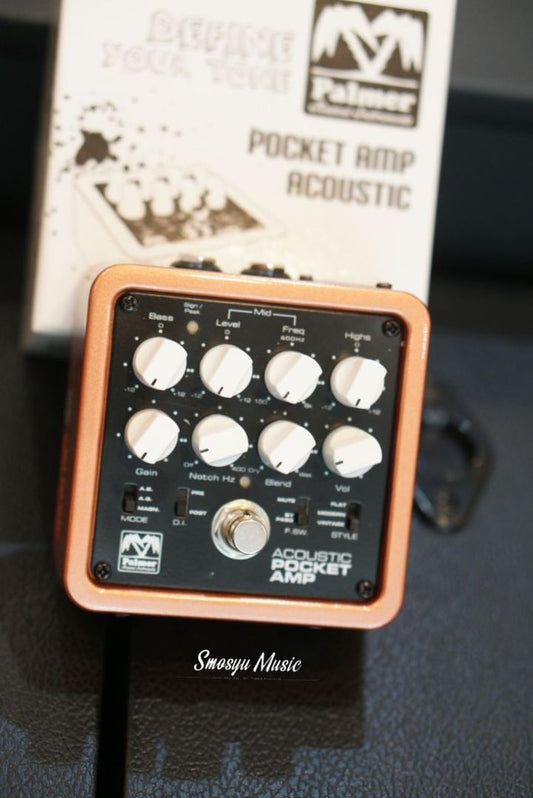 Palmer Pocket Amp Acoustic Portable Pream for Acoustic