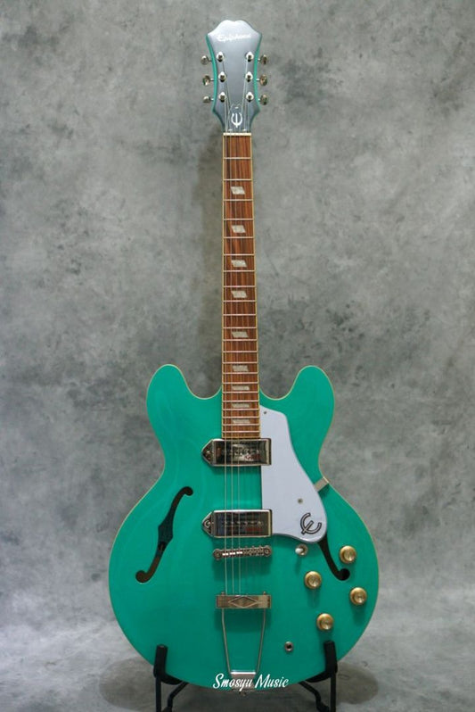 Epiphone Casino Hollowbody Electric Guitar Turquoise