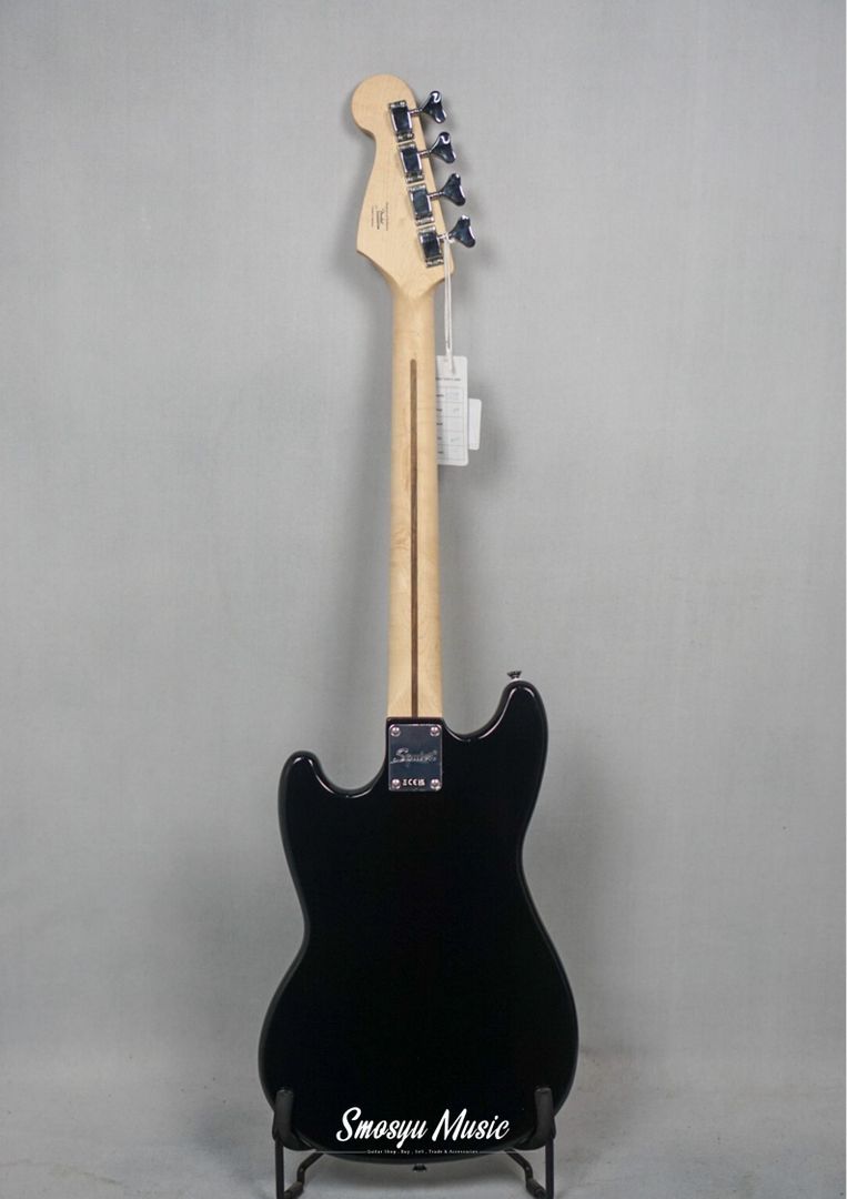 Squier Bronco 4 String Bass Maple FB Black