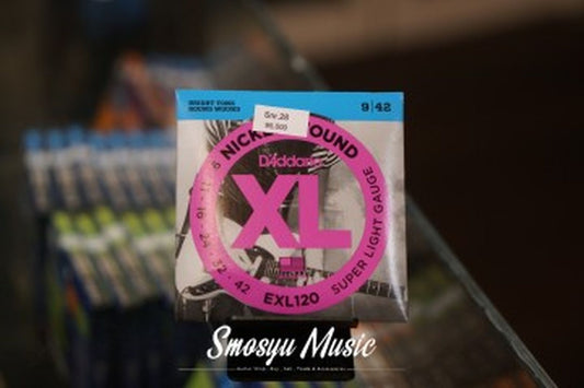 Senar Gitar Electric Guitar String D'Addario EXL120 9-42
