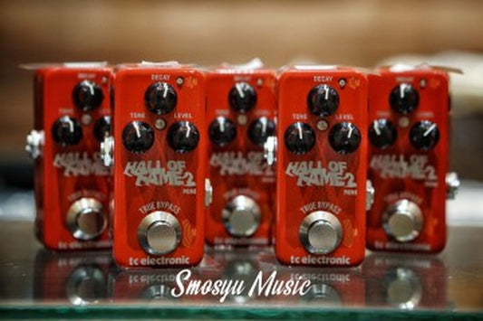 TC Electronic Hall of Fame 2 Mini Reverb Guitar Effect Pedal