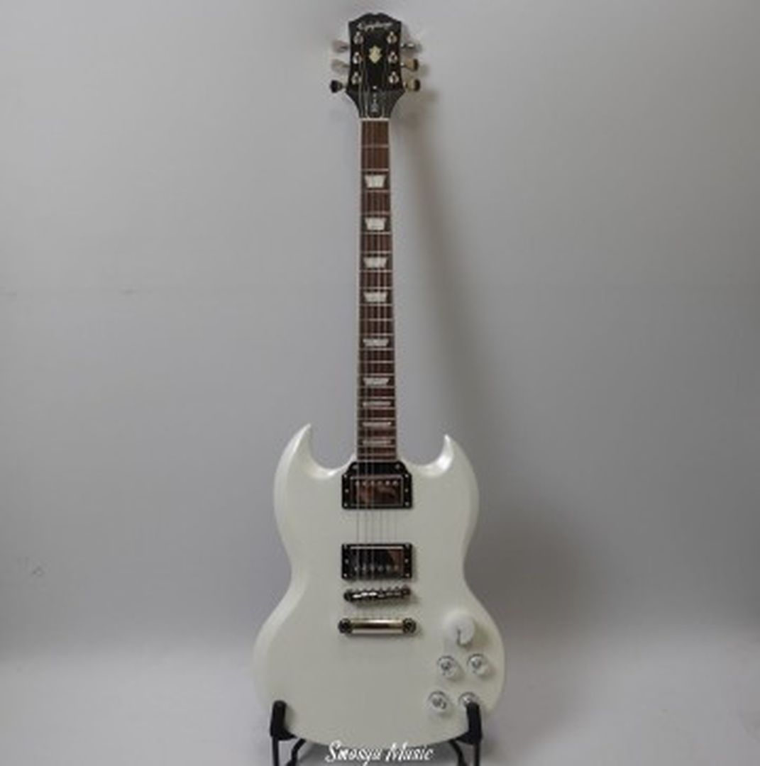 Epiphone SG Muse Electronic Guitar Pearl White Metallic