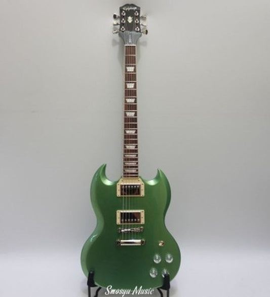 Epiphone SG Muse Electronic Guitar Wanderlust Green Metallic