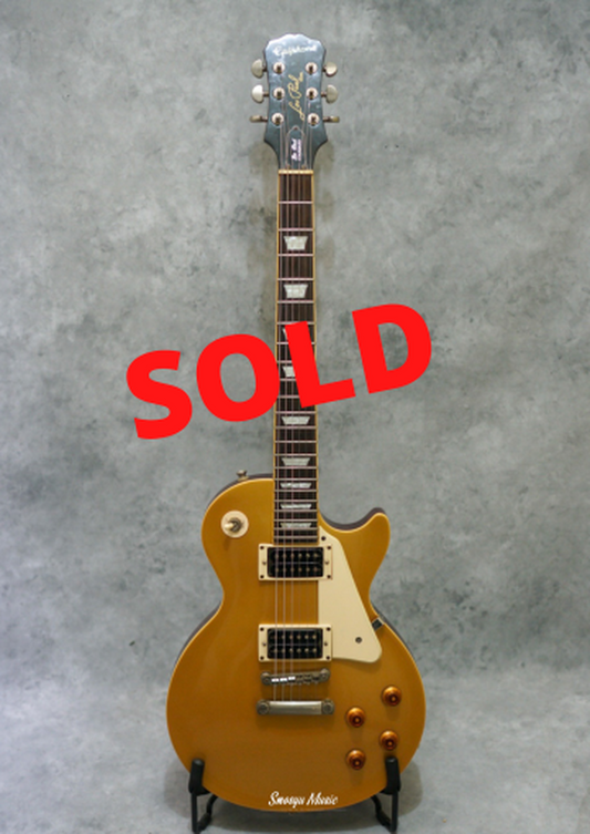 Epiphone Les Paul Standard Goldtop Seymour Duncan Slash Pickups