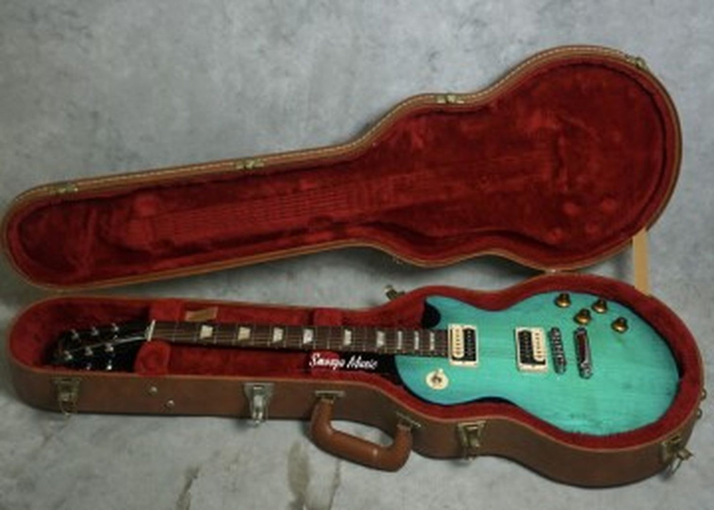 Gibson Les Paul Studio Deluxe IV Electric Guitar Caribbean Night