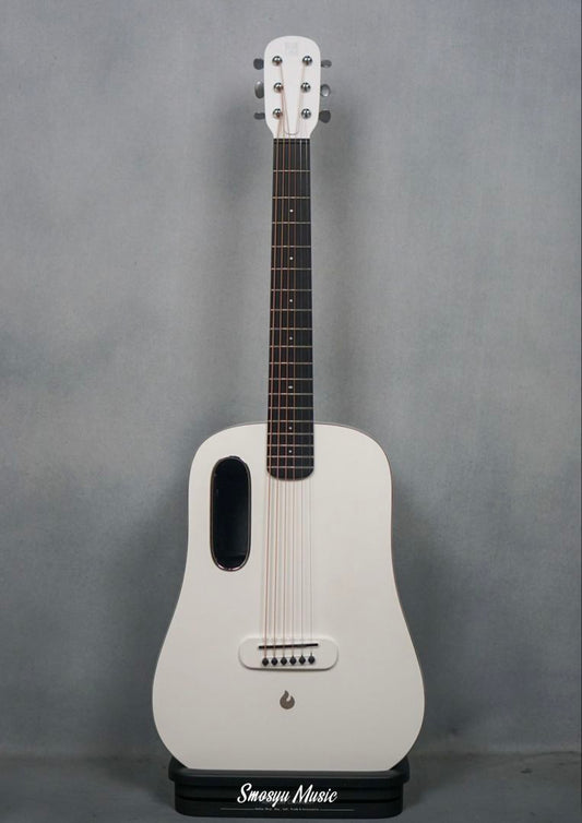 LAVA BLUE 36 Inch Smart Guitar In White