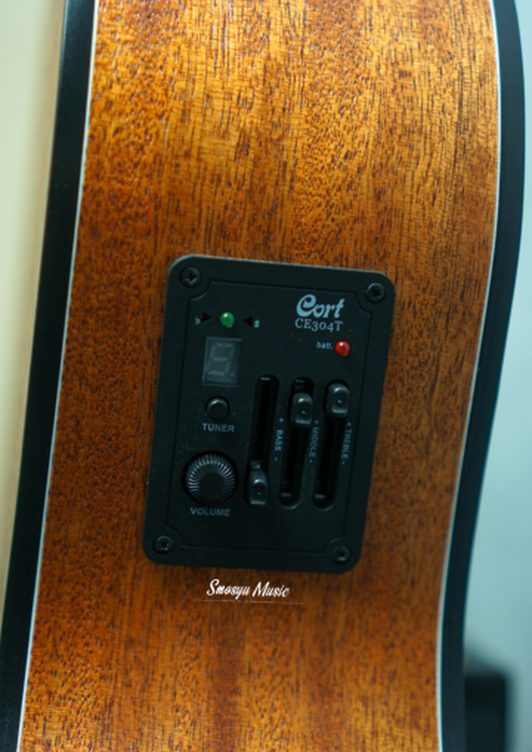 Cort E/Acoustic Guitar AC-120CE-OP