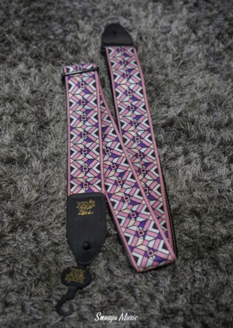 Strap Ernie Ball Jacquard Kaleidoscope Pink