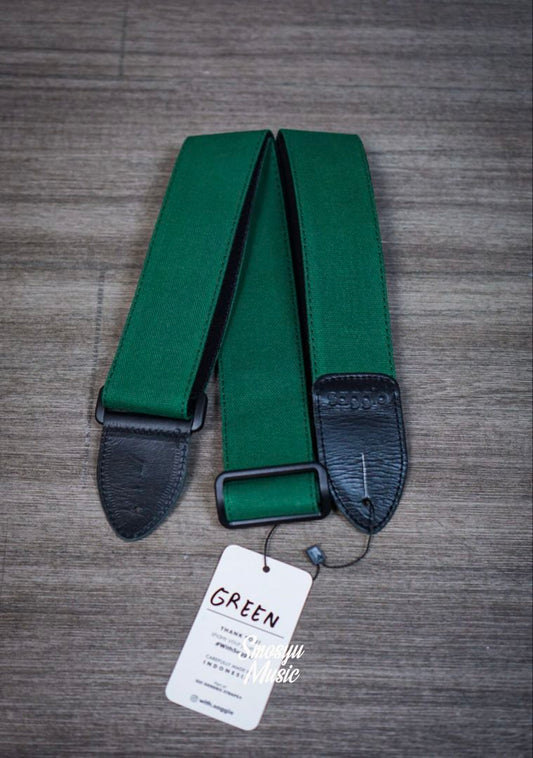 Strap Guitar Saggio Green