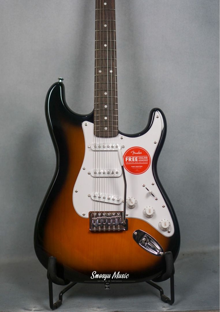 Squier Bullet Stratocaster Laurel FB Brown Sunburst