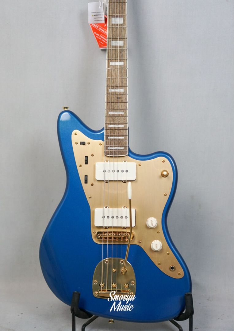 Squier 40th Annivesary Gold Edition Jazzmaster Lake Placid Blue