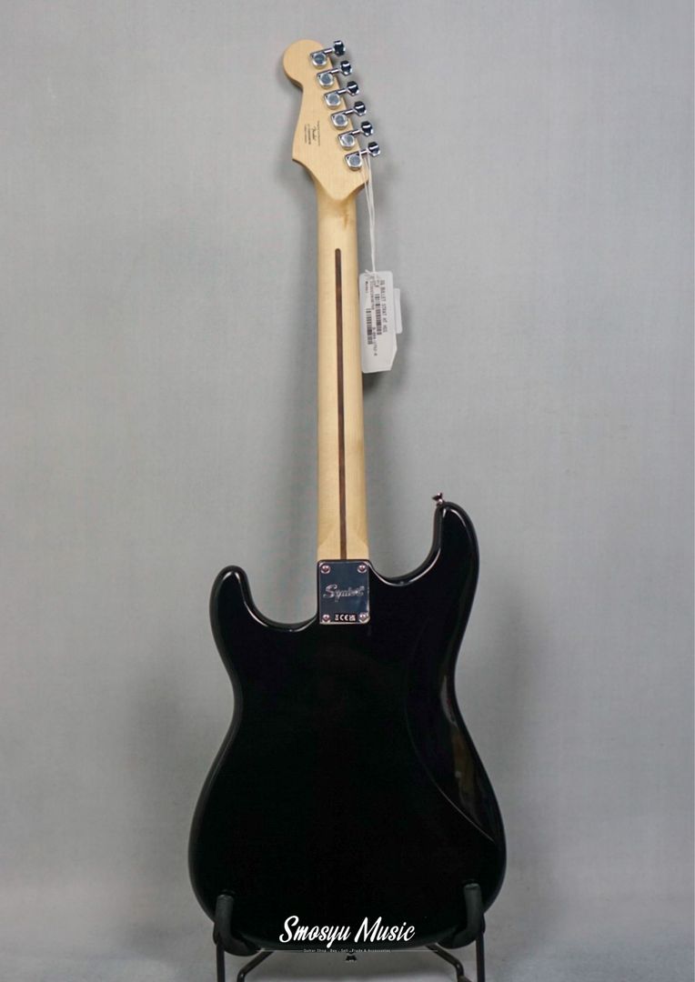 Squier Bullet Stratocaster HSS Hardtail Laurel FB Black