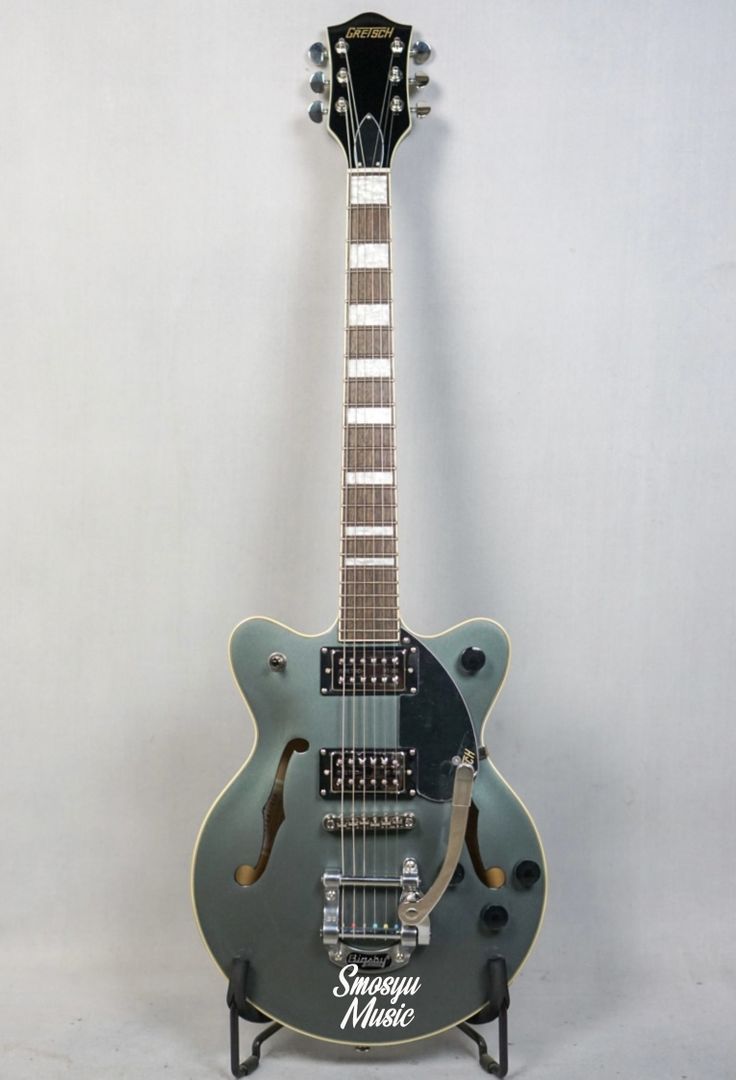 Gretsch G2655T Streamliner Centre Block Jr Double Cut Bigsby Sterling Green