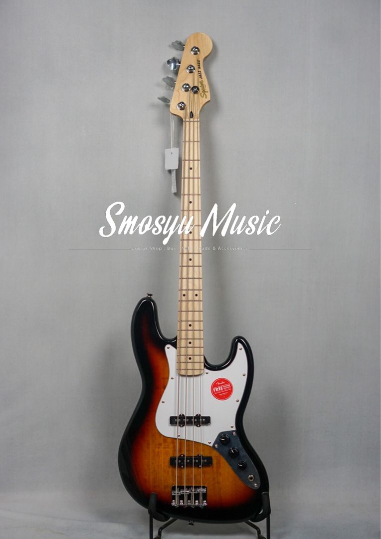 Squier Affinity Series Jazz BASS MapLe FB 3-Colour