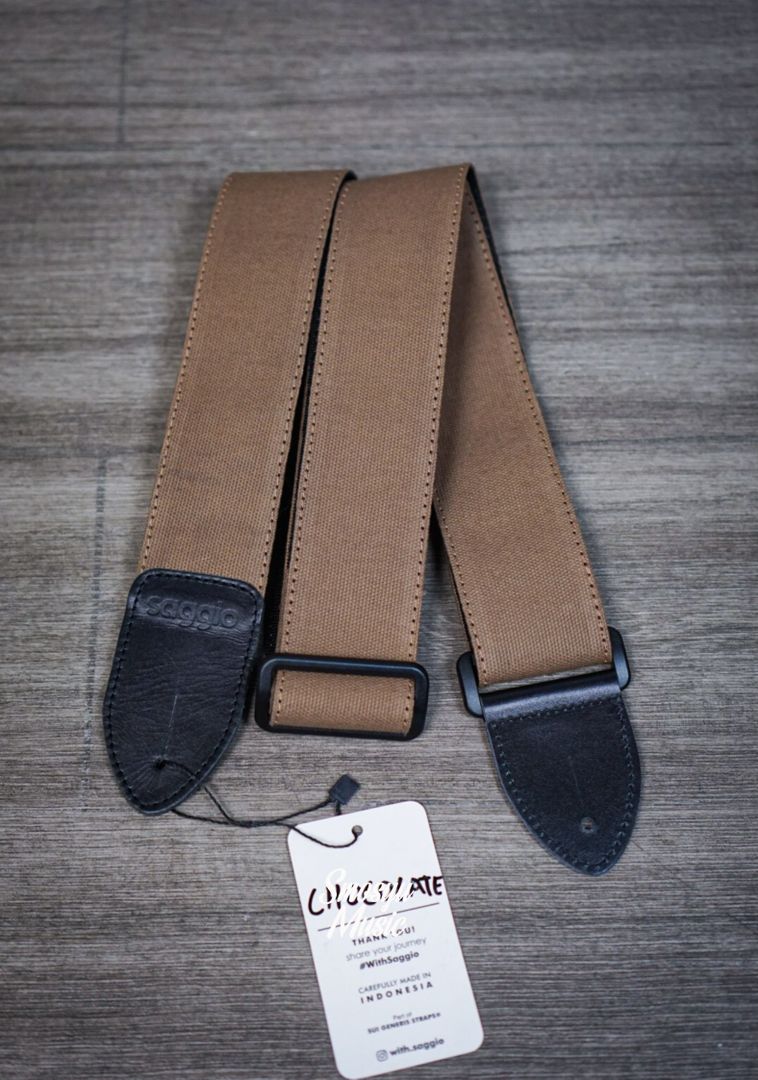 Strap Guitar Saggio Chocolate