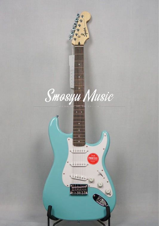 Squier Stratocaster Hardtail Laurel FB Tropical Turquoise