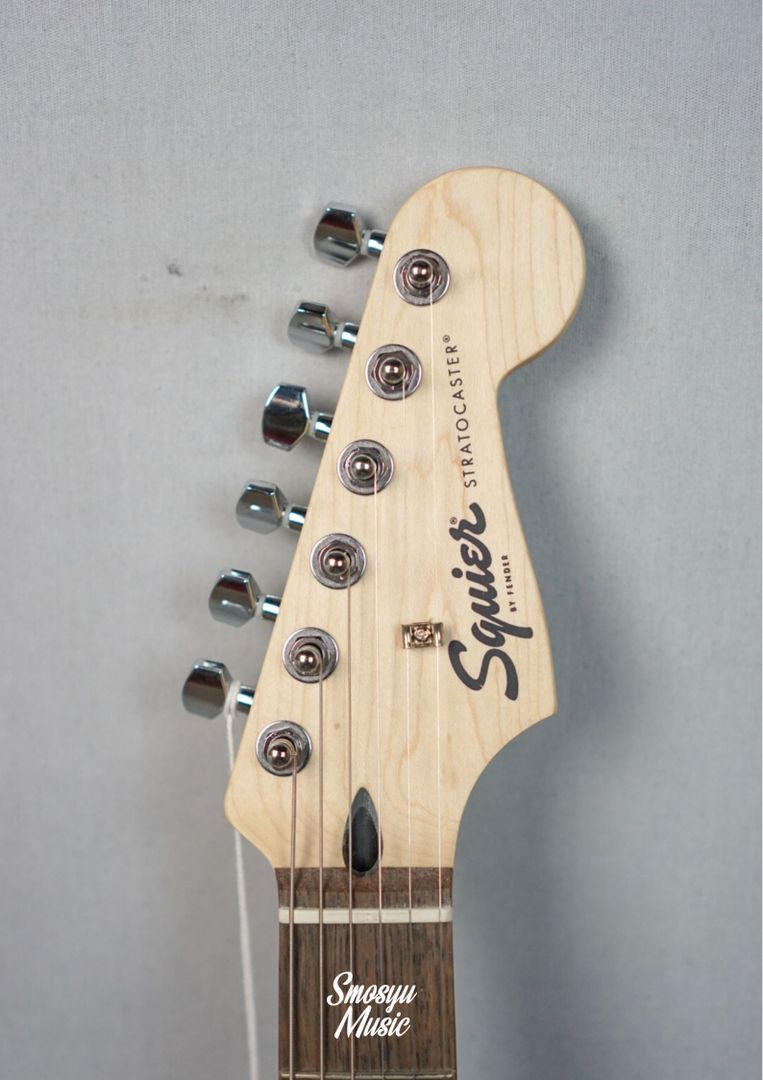 Squier FSR Sonic Stratocaster HSS Laurel FB Lime Green