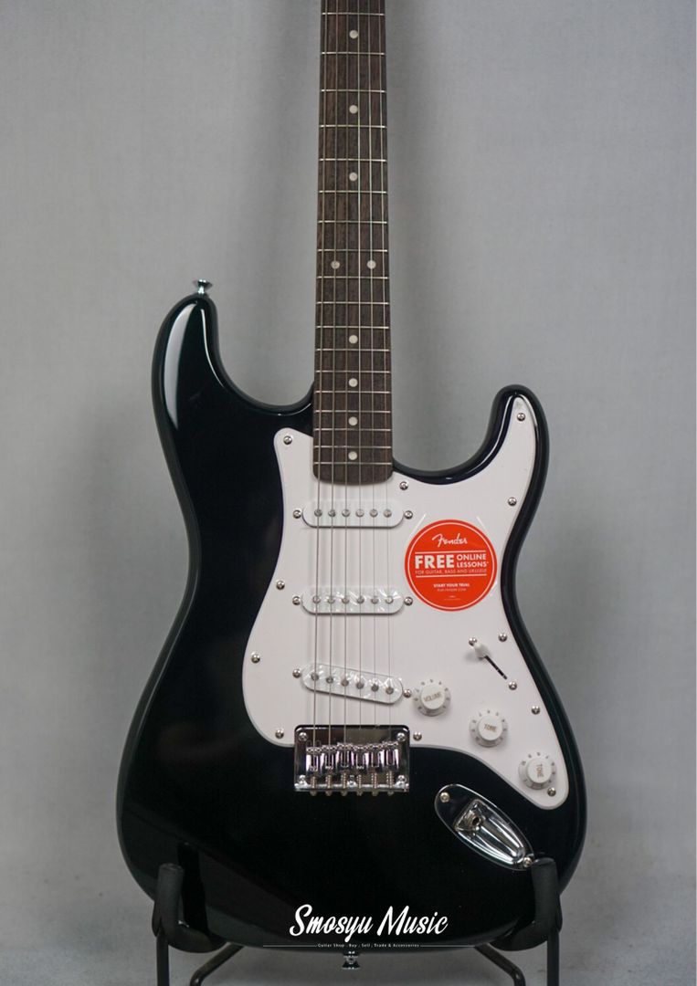 Squier Bullet Stratocaster Hardtail Laurel FB Black